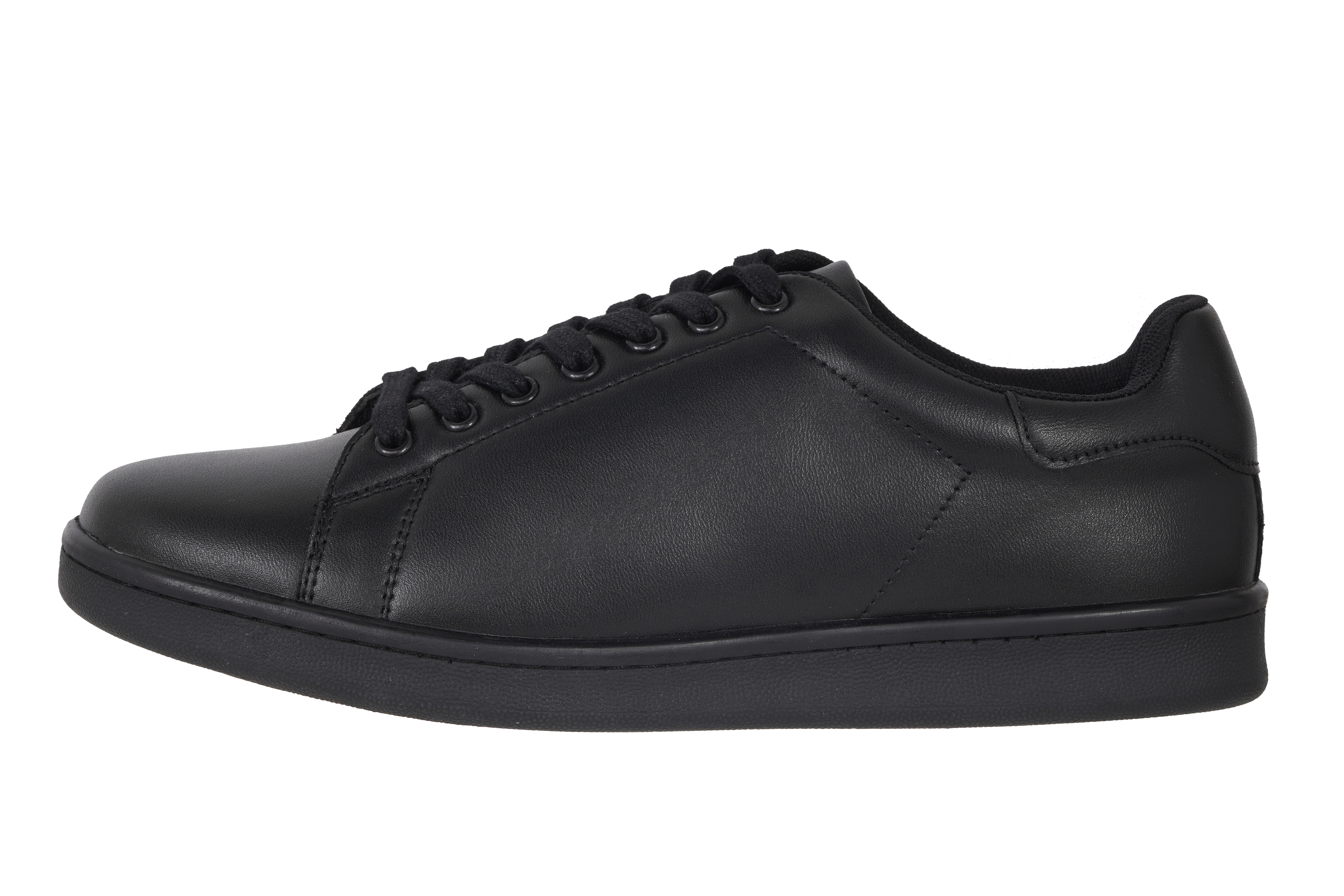 Nº21 Black Sneaker Shoes Size 40 / 9 Made In Italy Nobuk Stitches Sneaker Black and Pale pink – Giuseppe Annunziata main image 2